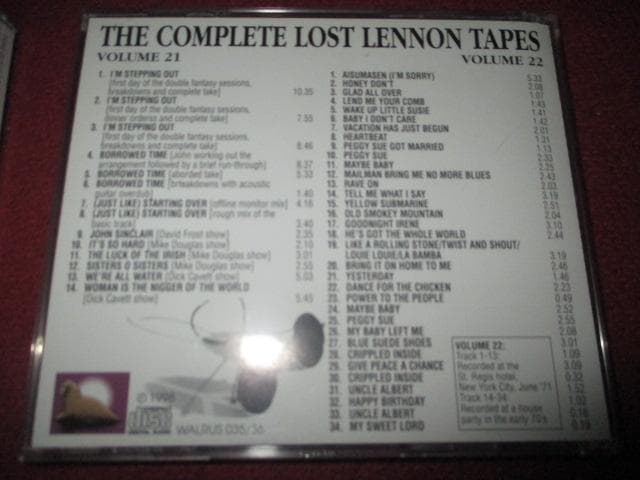 john lennon lost lennon (WALRUS盤送料込み!!)