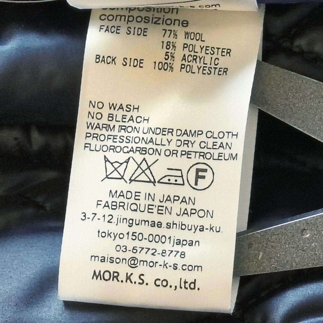 ♠【フランシストモークス】✨美品　ウールダッフルコート　グレーミックス　XL