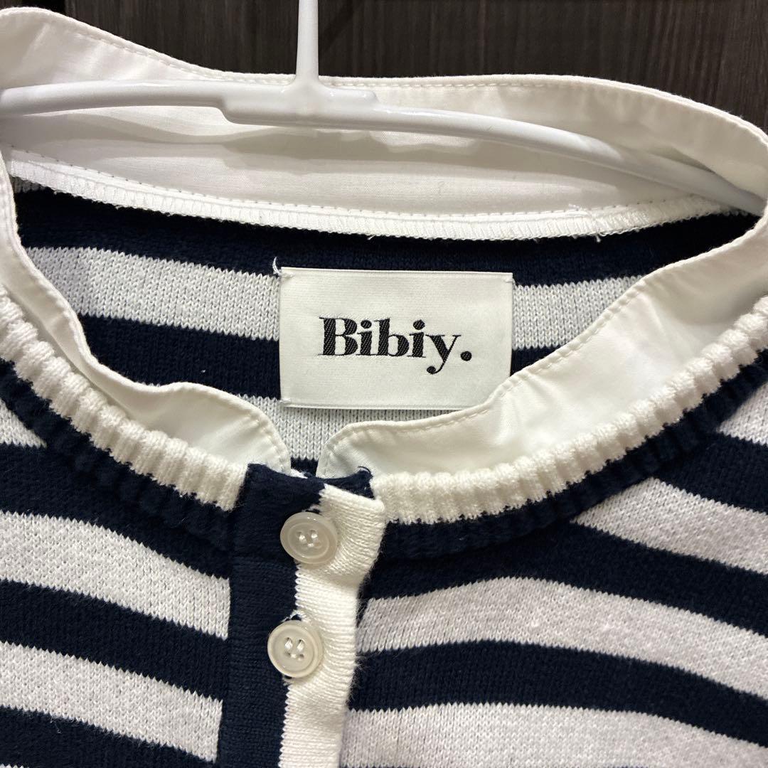 Bibiy. ストライプカーディガン