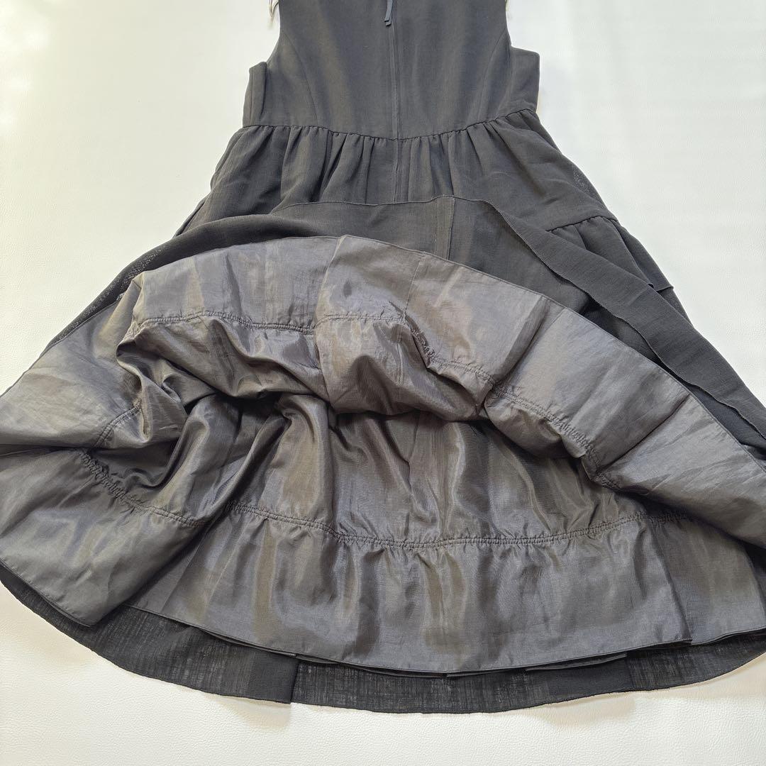 希少✨デイジーリン フォクシー ティアード ふわふわ ワンピース 黒 38