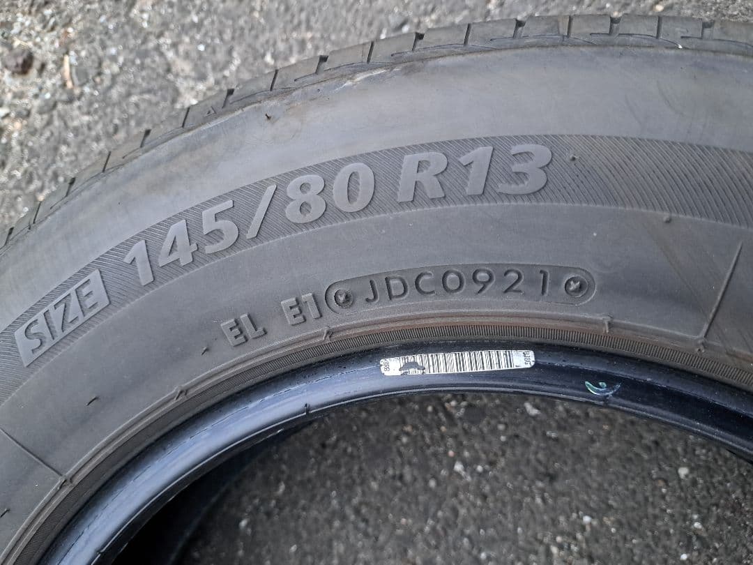 145/80R13バリ山！×4本！一番人気ブリヂストンネクストリー！送料￥300