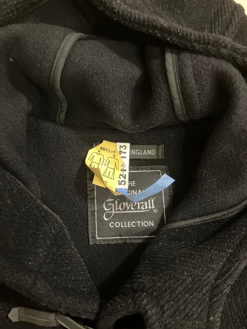Gloverall ブラック ダッフルコート