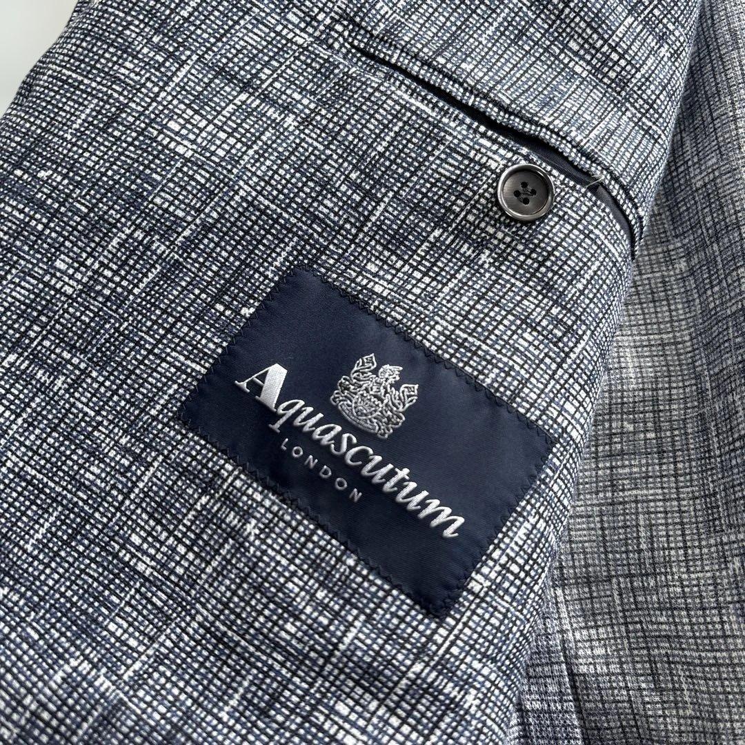 ✨美品✨アクアスキュータム　Aquascutum テーラードジャケット2XL相当