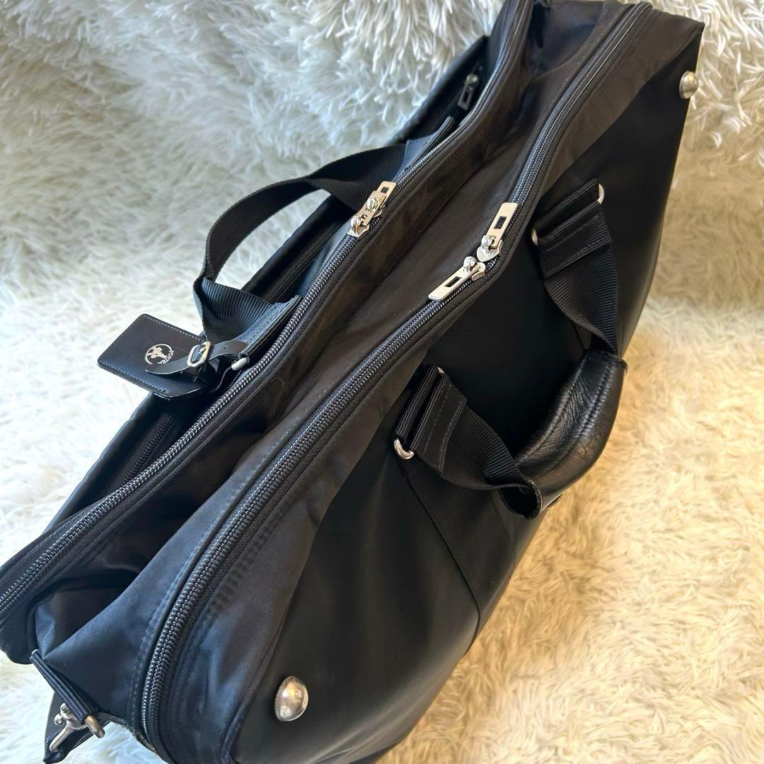 美品　ポーター ガーメントバッグ ボストン2室 ナイロン 黒　2way
