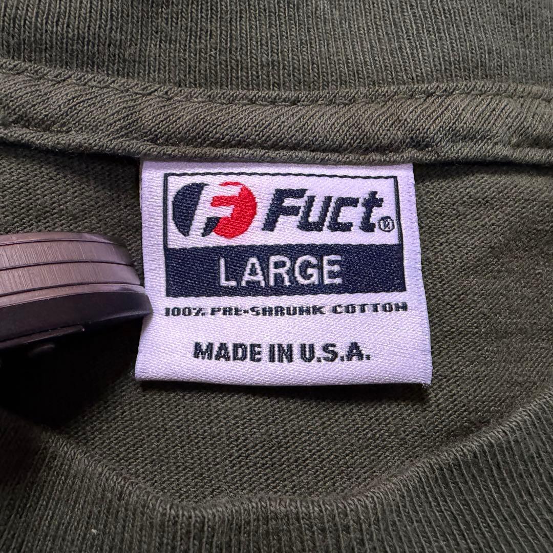 名作USA製◎FUCT Tシャツ Goodfellas グリーン系 L