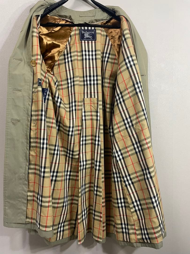 極美品BURBERRYバーバリーロンドン　ライナーベルト付トレンチコート