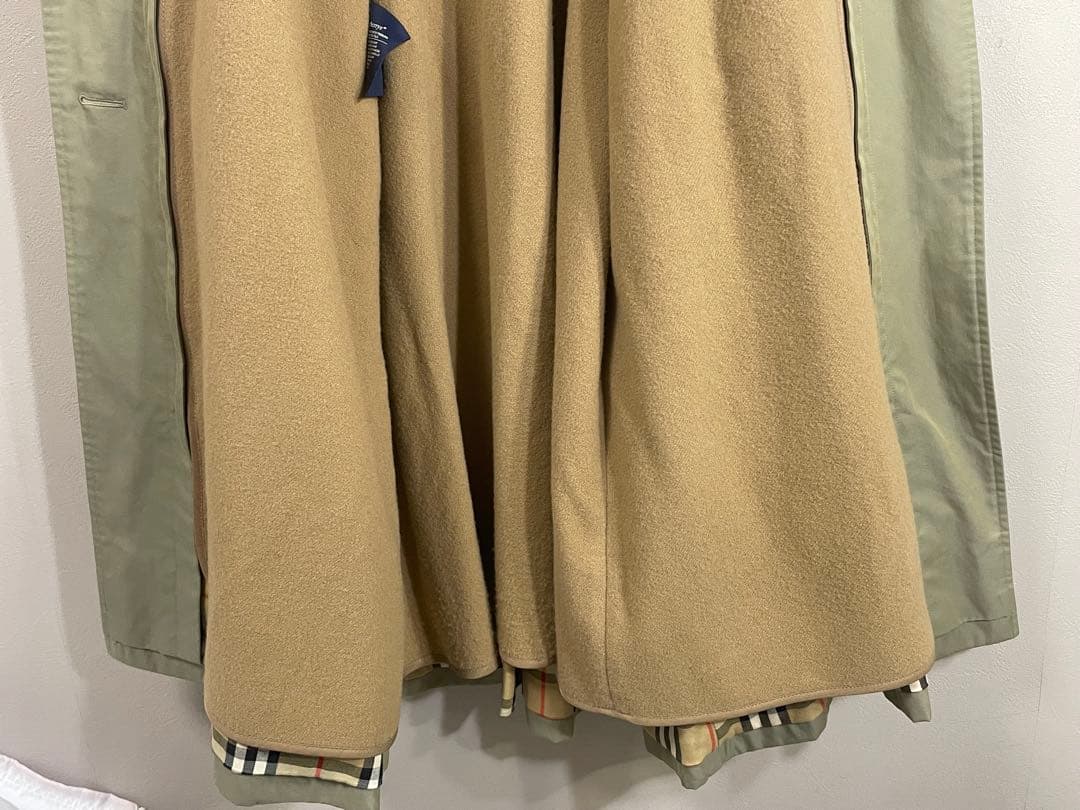 極美品BURBERRYバーバリーロンドン　ライナーベルト付トレンチコート