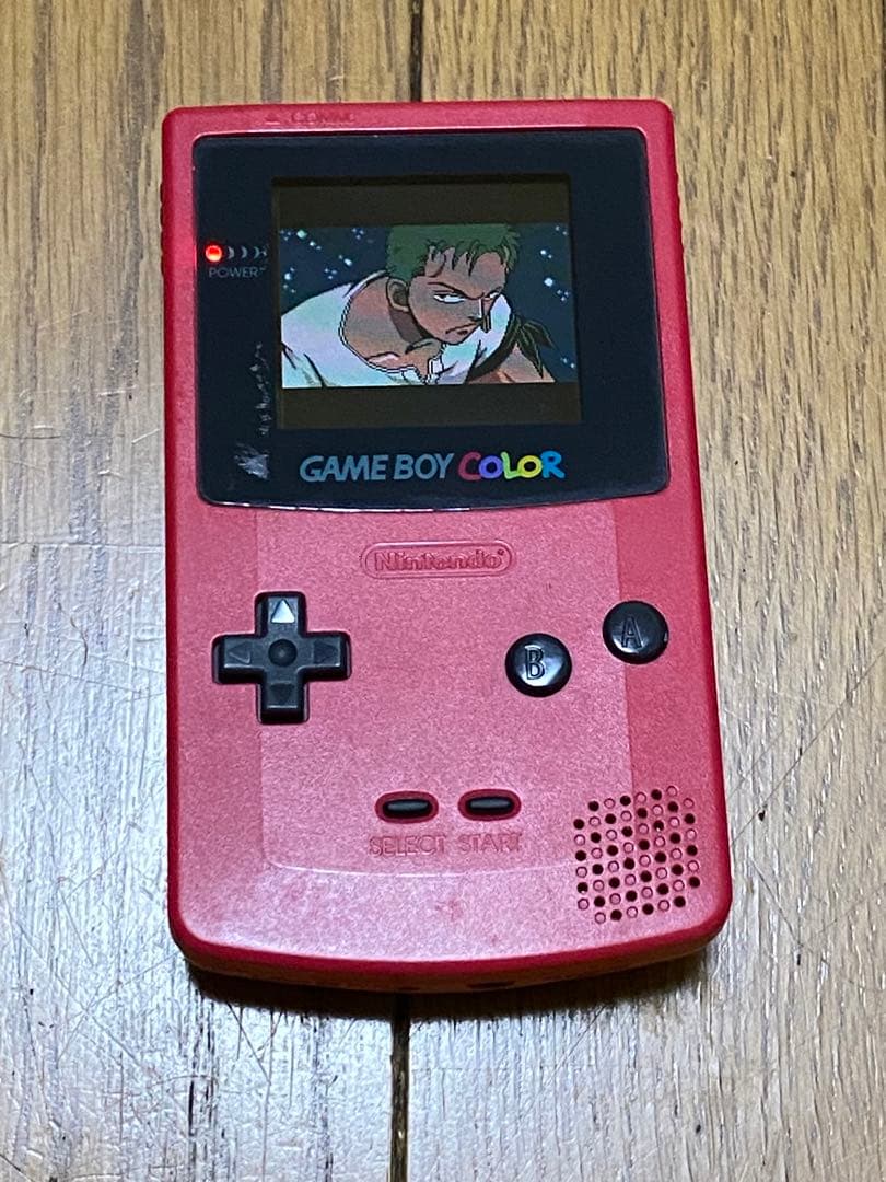 ゲームボーイカラー　レッド　ワリオランド2 ワンピース幻のグランドライン冒険記！