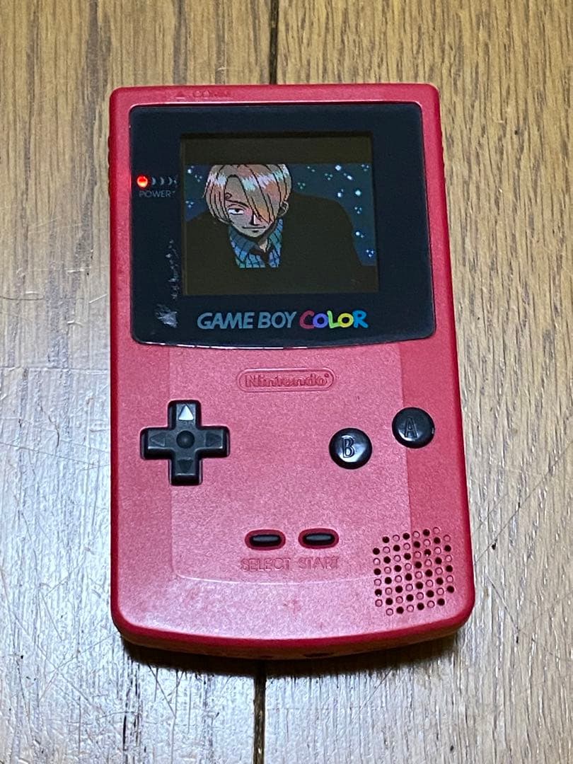 ゲームボーイカラー　レッド　ワリオランド2 ワンピース幻のグランドライン冒険記！