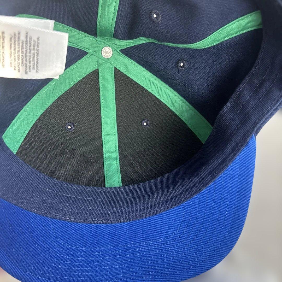 新古品Poloメンズキャップ　紺色
