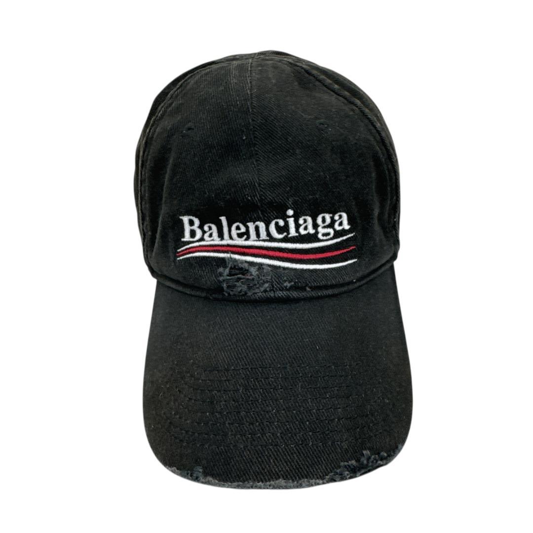 BALENCIAGA ベースボールキャップ 帽子 DESTROYED デストロイ