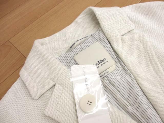美品 S’ Max Mara リネン×コットン スプリングコート 40