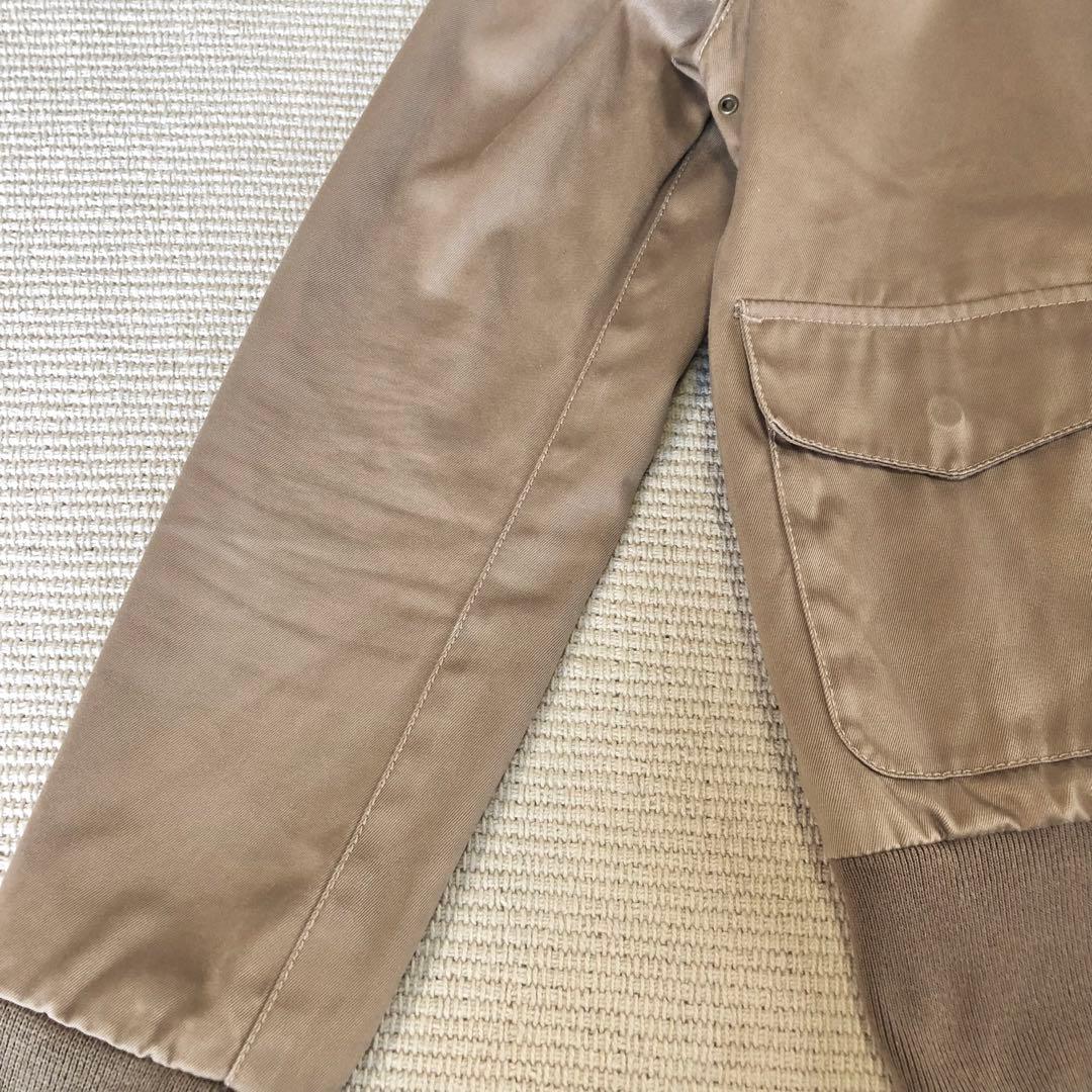 BEAMS ビームス A-2 フライトジャケット 綿素材 ショート丈 M