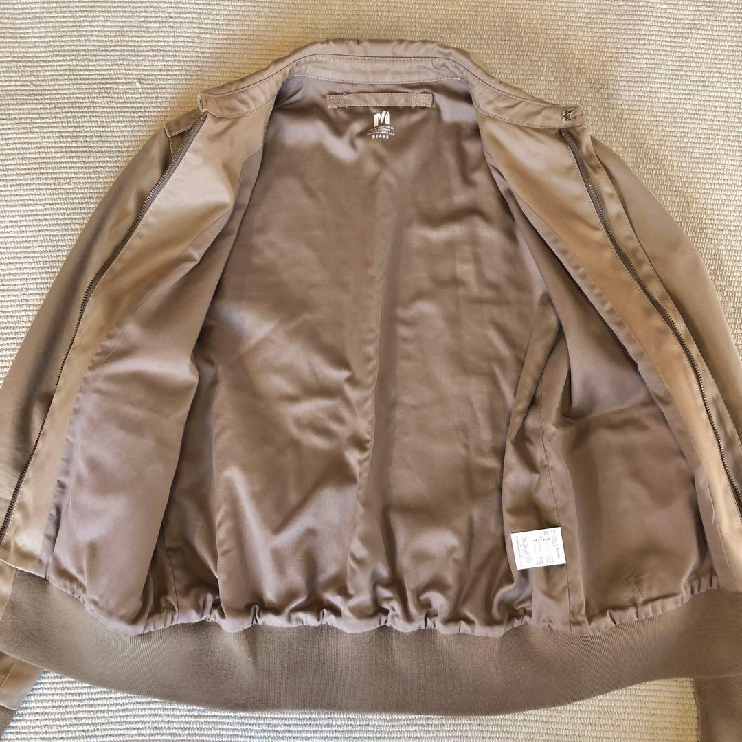 BEAMS ビームス A-2 フライトジャケット 綿素材 ショート丈 M