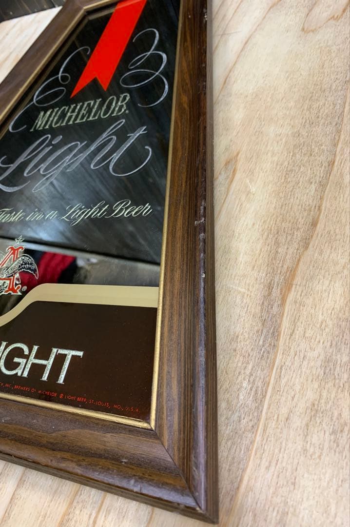 MICHELOB Light (ミケロブライト) パブミラー