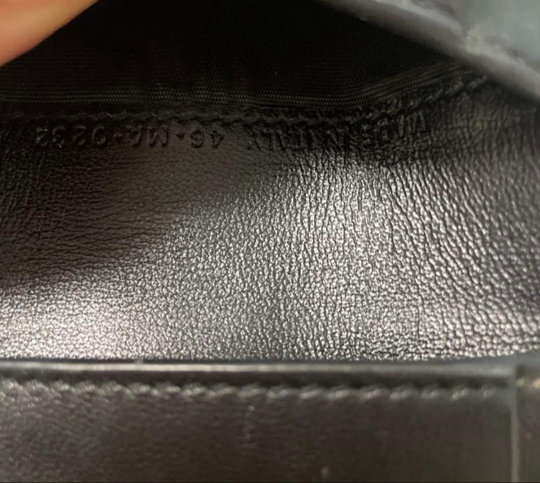 最終値下げ　Dior ミニ財布　2つ折り財布　ロータスウォレット サドル 黒色