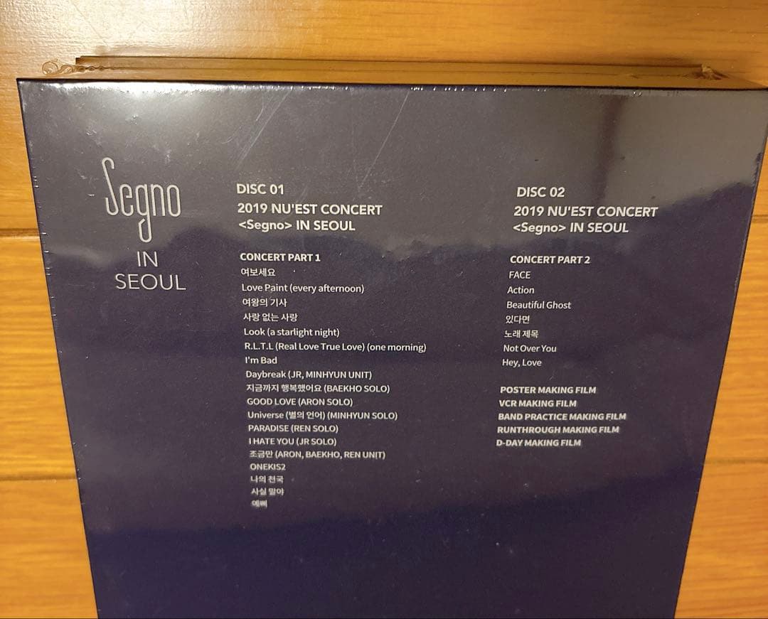 K-POP・アジア NU'EST Segno in seoul Blu-ray