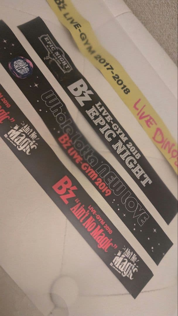 B'z FYOP数量限定盤CD +メタルスマートフォンスピーカーRED+銀テ4本