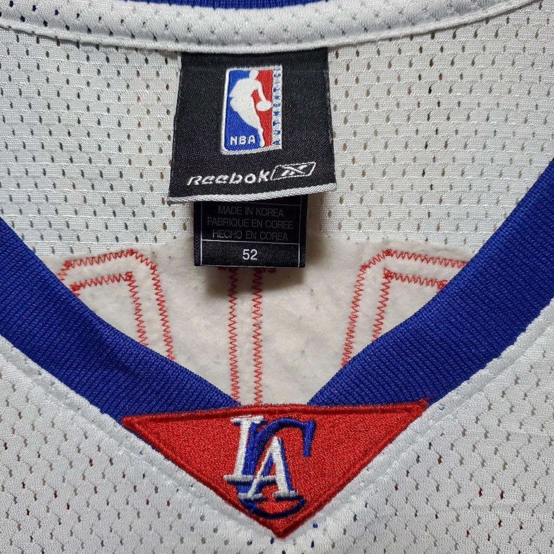 【リーボック】【NBAクリッパーズ】タンクトップ　総刺繍ロゴ　ＸＸＬ相当