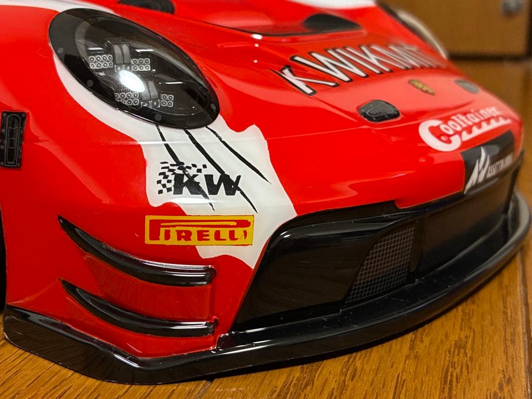 タミヤポルシェ911GT3R（992）AMACモータースポーツ仕様