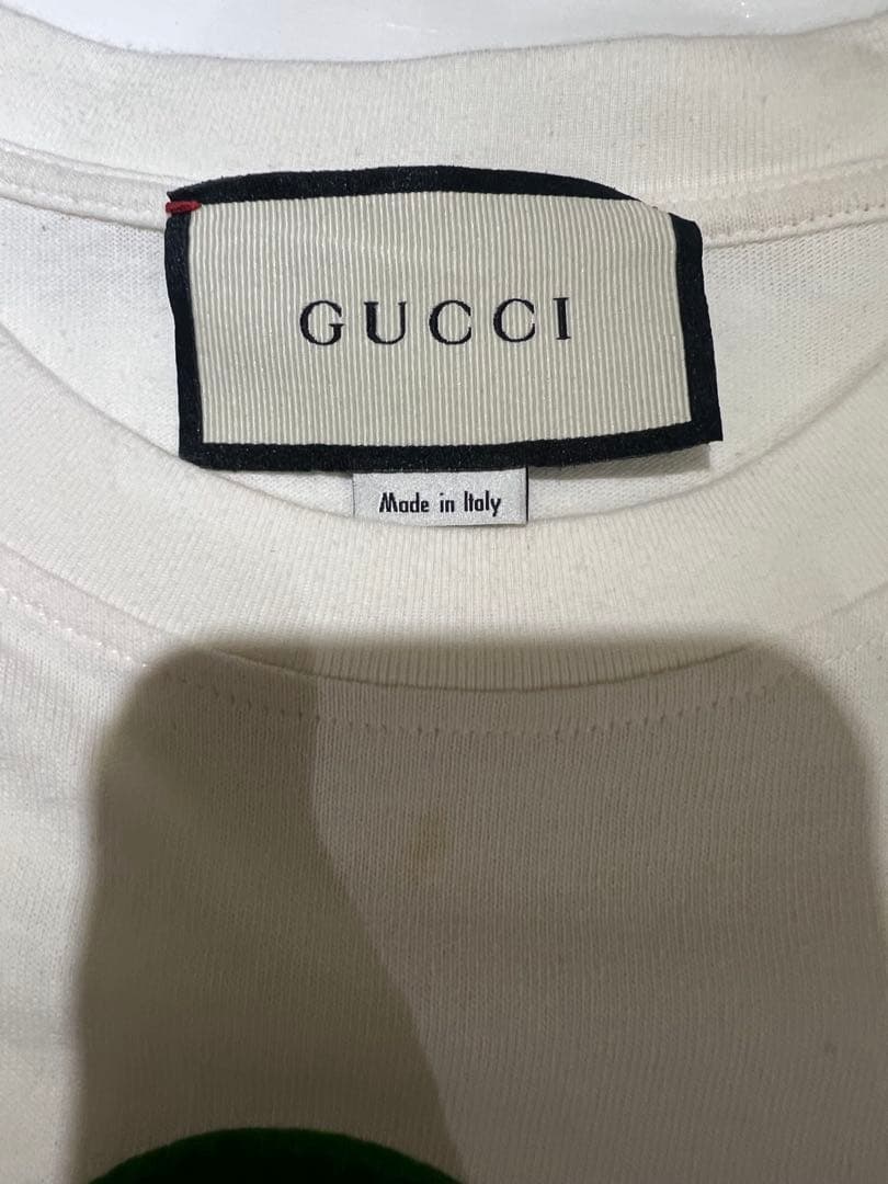 GUCCI グッチ　レディース　Tシャツ　半袖　白 Mサイズ