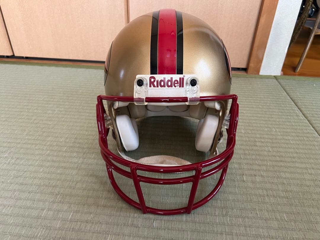 San Francisco 49ers Riddell ヘルメット　プロライン