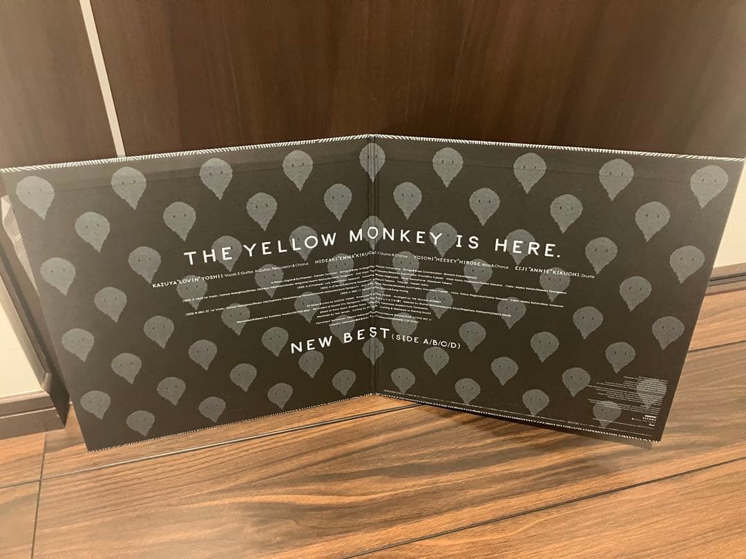 THE YELLOW MONKEY IS HERE NEW BEST レコード