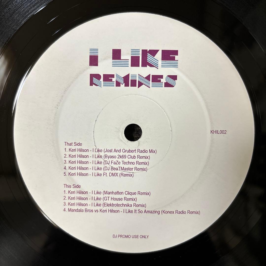 ⭐︎激レア盤⭐︎ Keri Hilson-I Like (Remixes) 送料無料