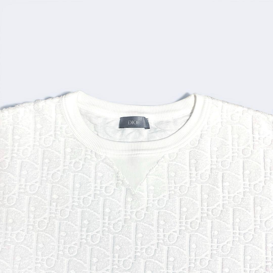【現行】Dior ディオール オブリーク テリーコットン ジャガード TシャツM