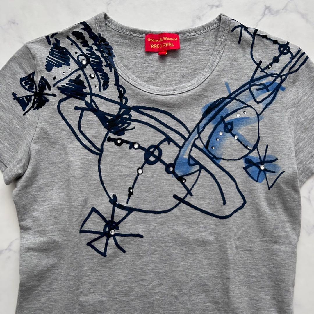 ヴィヴィアンウエストウッド オーブプリント Tシャツ 半袖