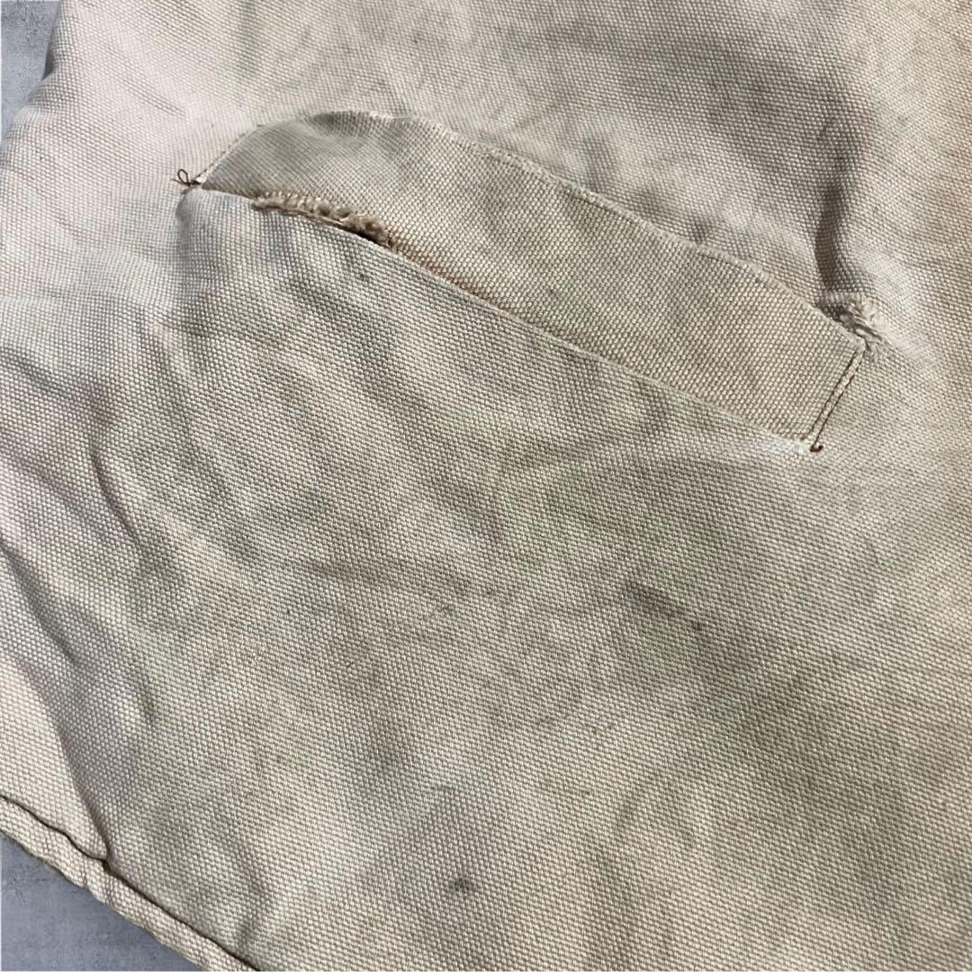 Carhartt ボアライナーベスト 生成り フェード 雰囲気 L リアルワーク
