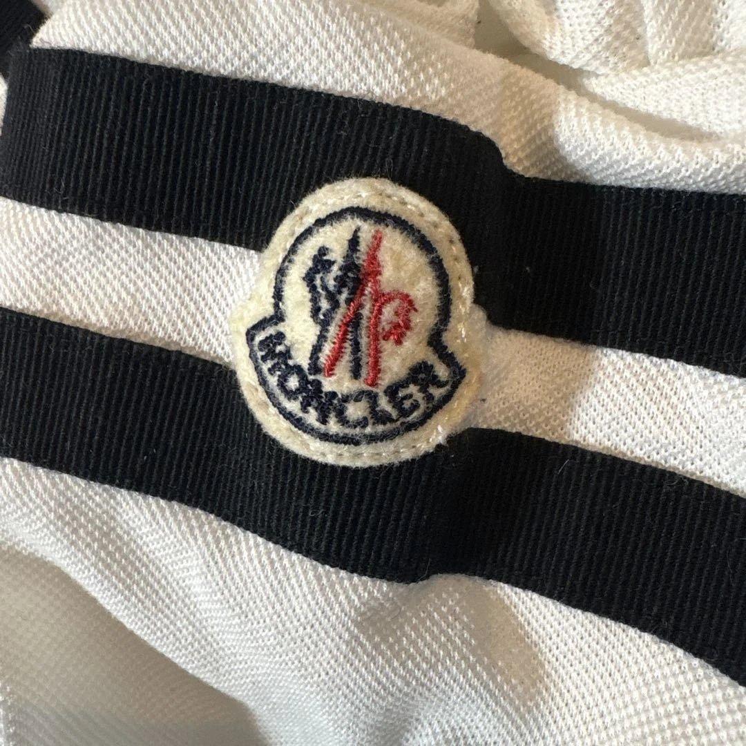 モンクレール　MONCLER ホワイト　ポロシャツ