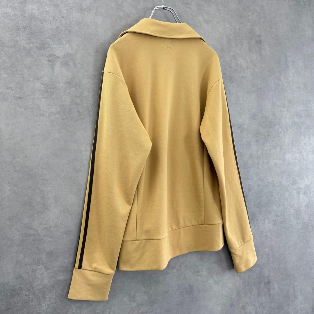 00s old adidas アディダストラックジャケット ベージュ×ブラウンL