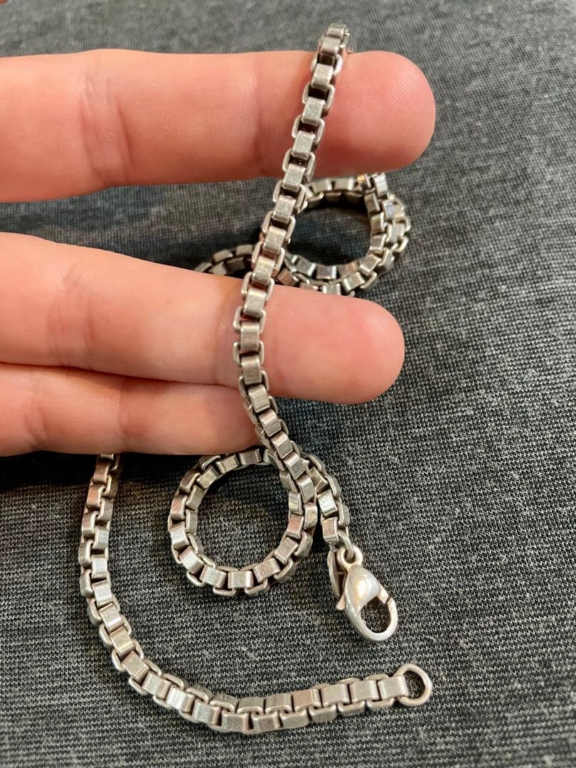 アクセサリー Tiffany & Co. 45cm VenetianNecklace 925