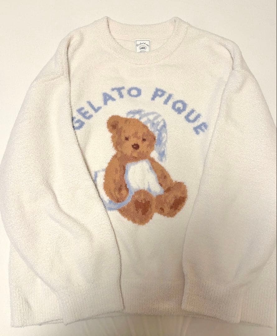 【正規品】ジェラートピケ GOOD NIGHT BEAR プルオーバー