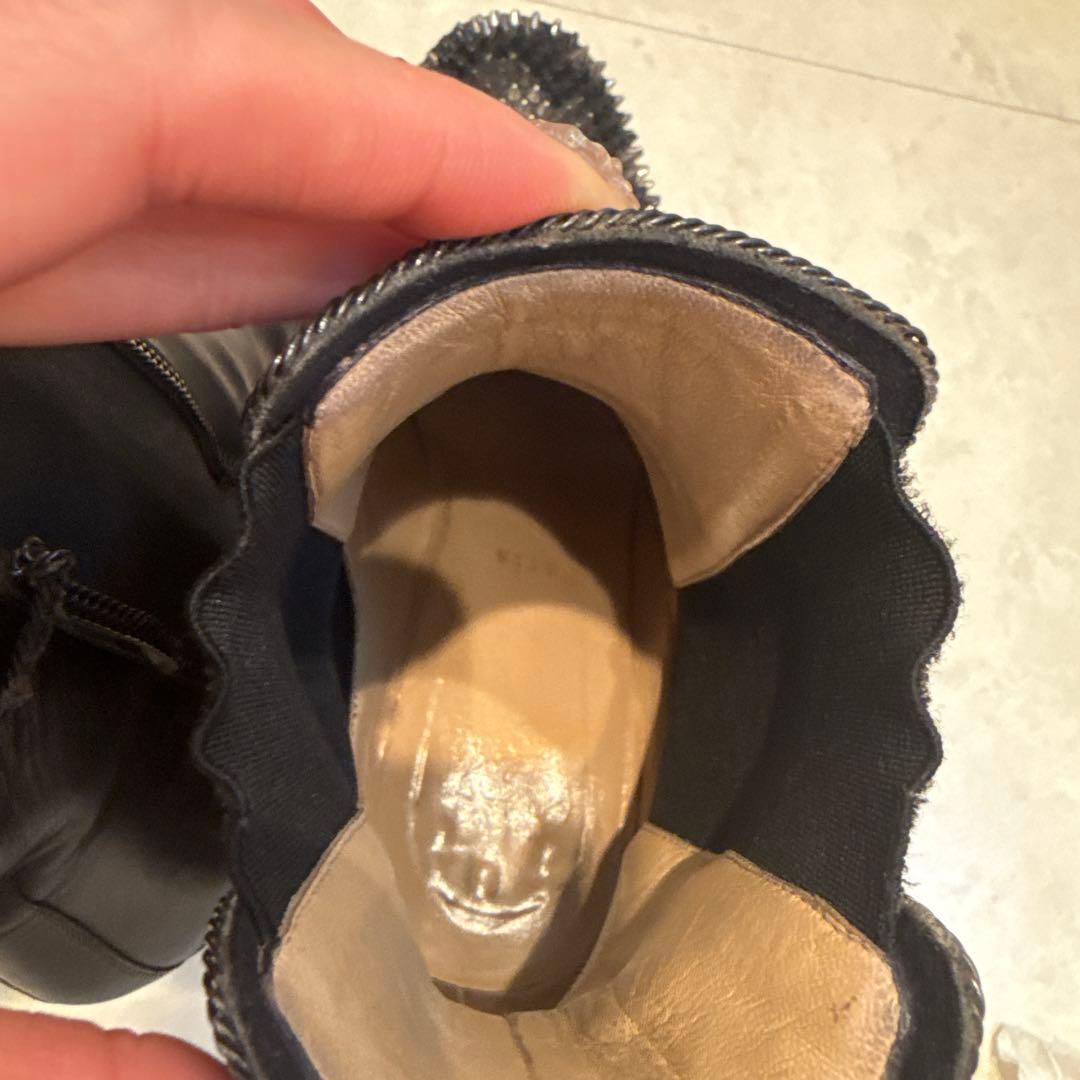 定価約19万 Christian Louboutin レディースサイドゴアブーツ