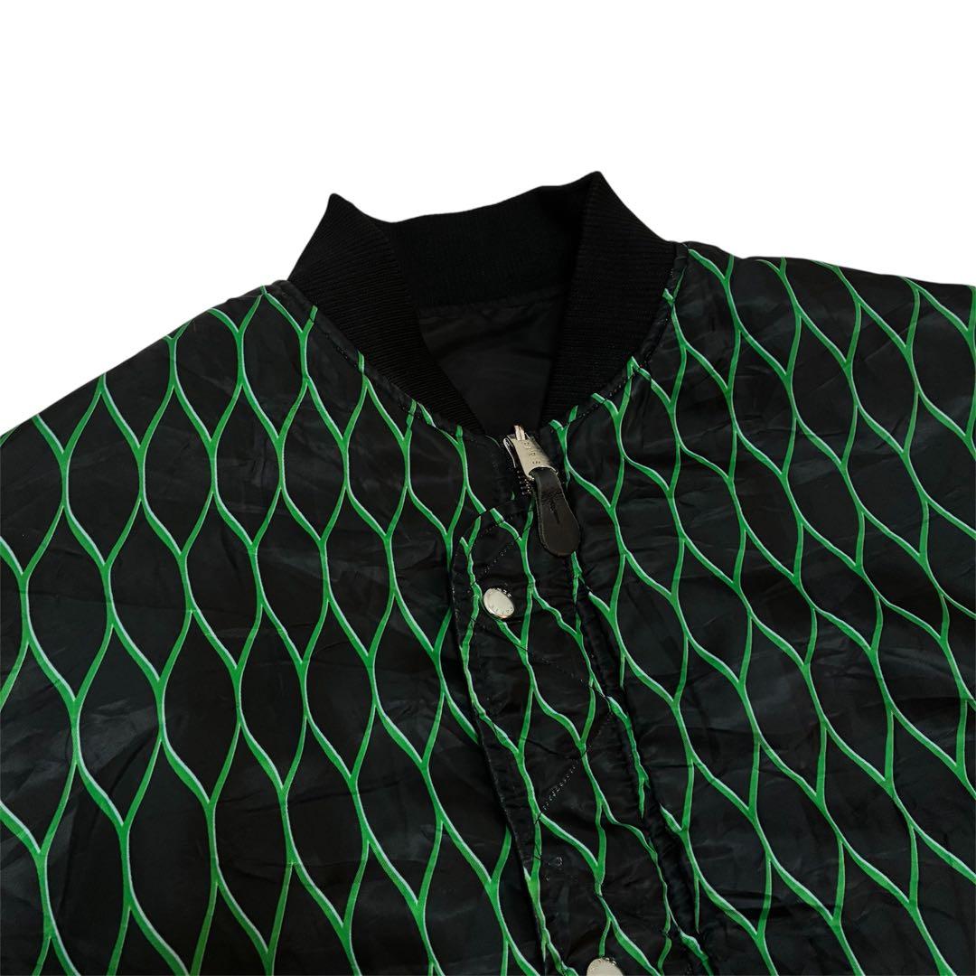 KENZO× リバーシブル ボンバー ジャケット XL相当　MA-1 黒