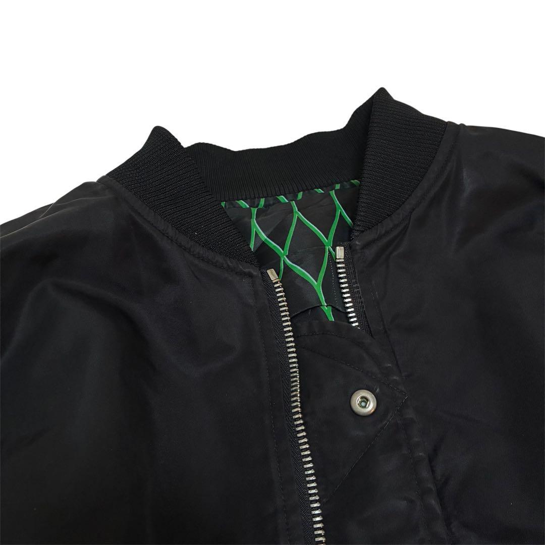 KENZO× リバーシブル ボンバー ジャケット XL相当　MA-1 黒
