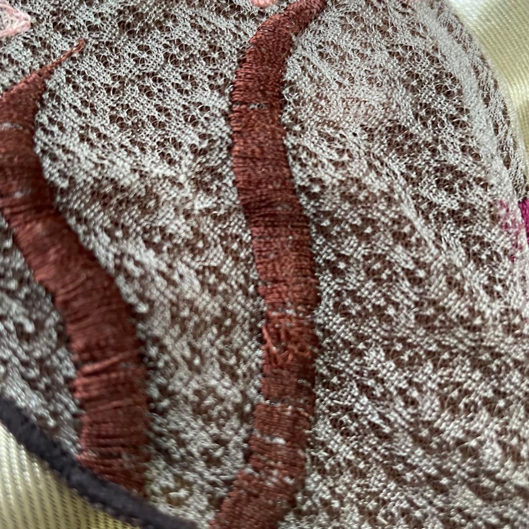 オッズオン レースアップ キャミソール 透け感 花柄刺繍 フェアリーグランジ