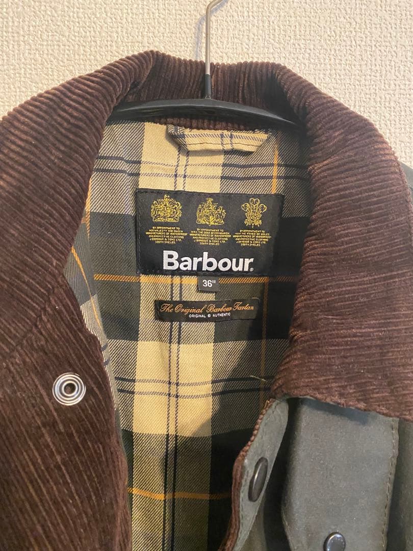 美品KaptainSunshine×Barbourスタンドカラートラベラーコート