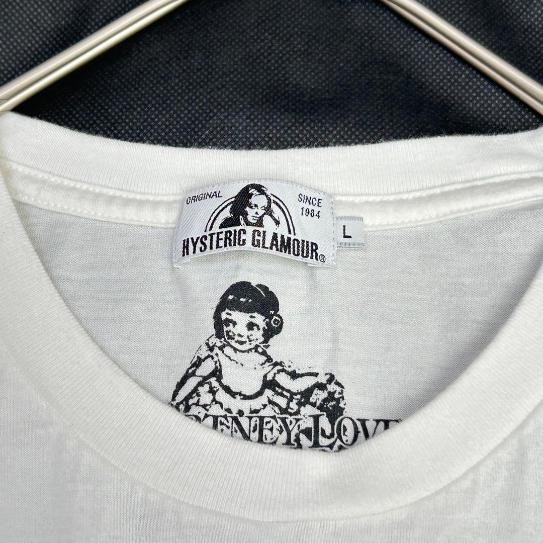 ヒステリックグラマー DIRTY BLONDE コートニーラブ　Tシャツ　L