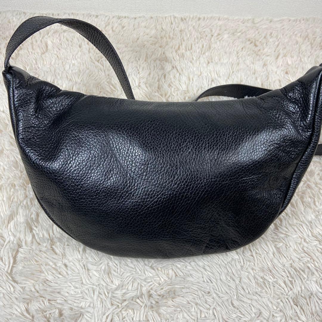 グリーンレーベル別注　PRATO MADE IN ITALY ボディバッグ　牛革