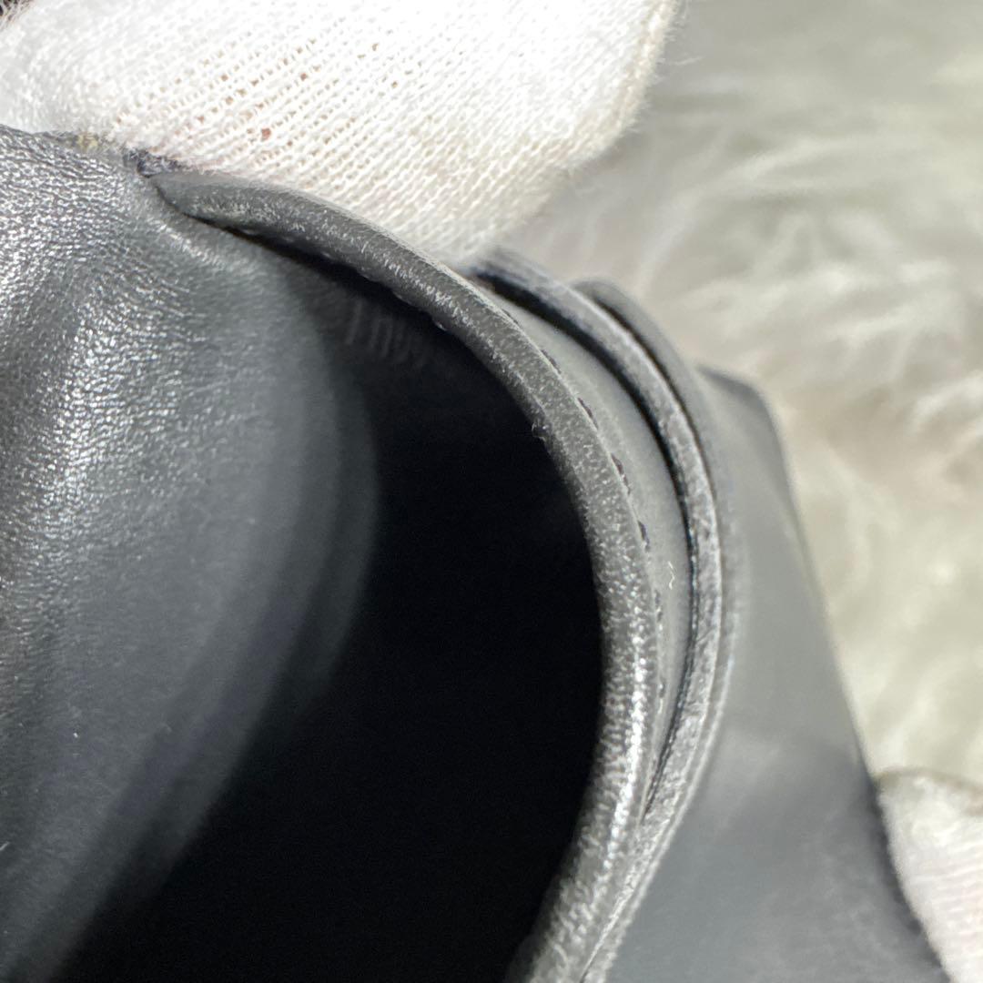 あさひ様Louis Vuitton モノグラム 二つ折り財布 黒 グラセ