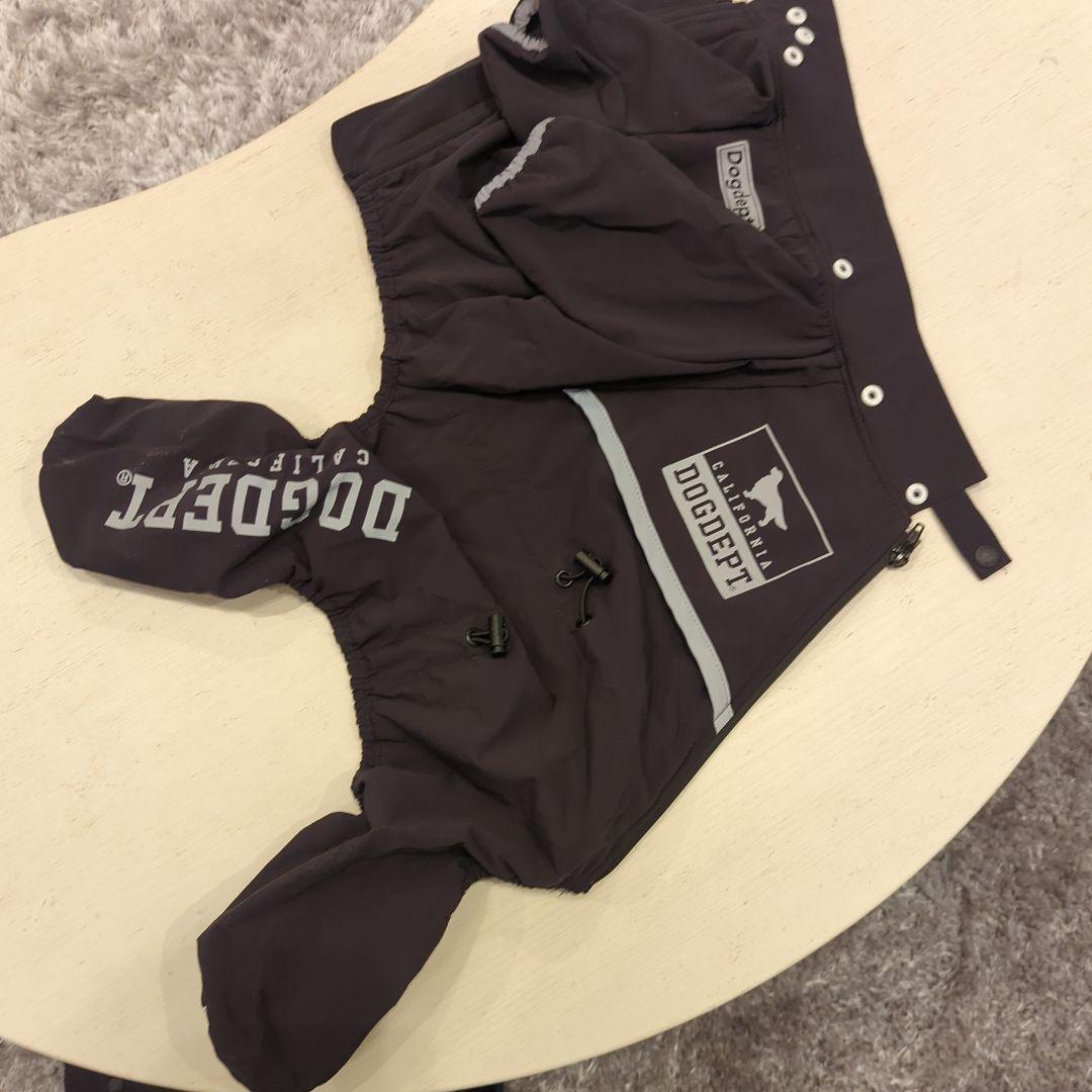 最終価格！DOGDEPT テフロンストレッチプロテクトロンパース裏起毛 Mサイズ