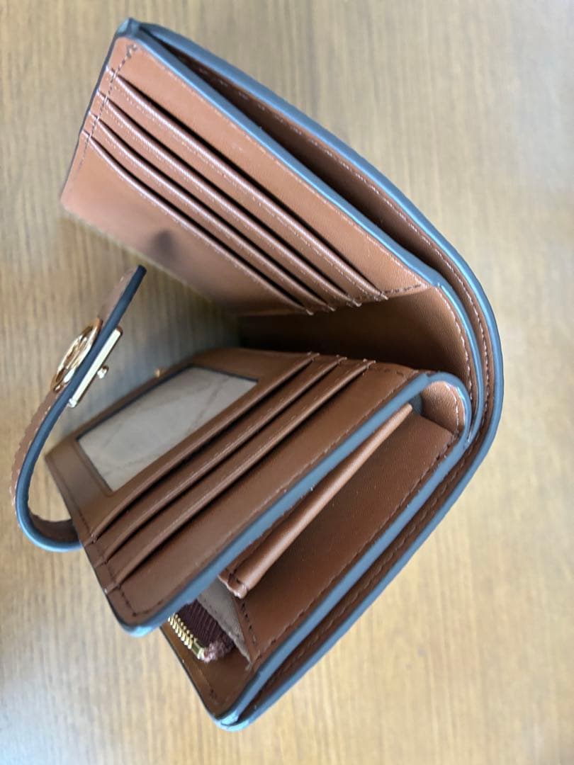 MICHAEL KORS 二つ折り財布 ベージュ/ブラウン