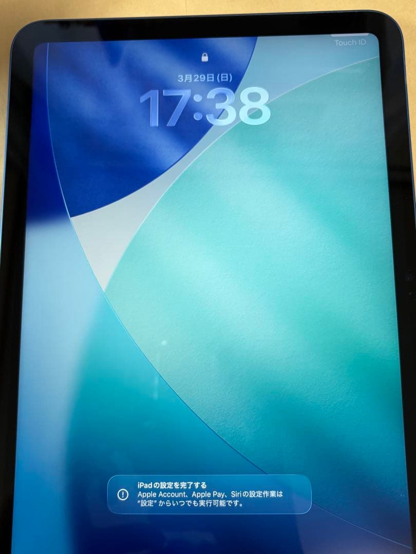 美品 iPad 第10世代 64GB wifi ブルー