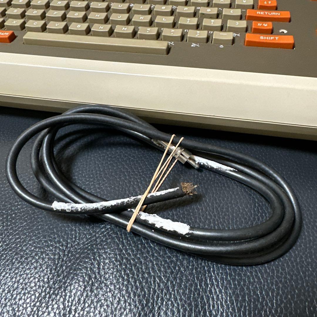 NEC PC-6001 本体 +PC6006.ROM 通電OK 箱付き　ジャンク