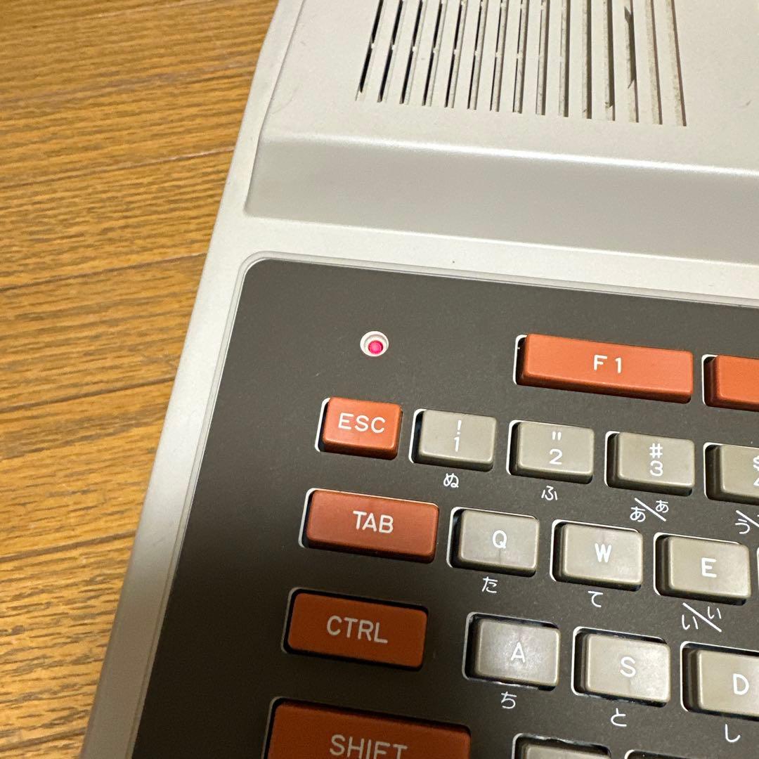 NEC PC-6001 本体 +PC6006.ROM 通電OK 箱付き　ジャンク