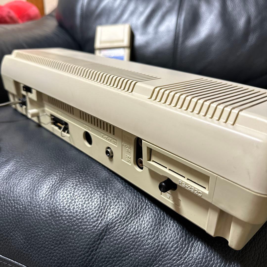NEC PC-6001 本体 +PC6006.ROM 通電OK 箱付き　ジャンク
