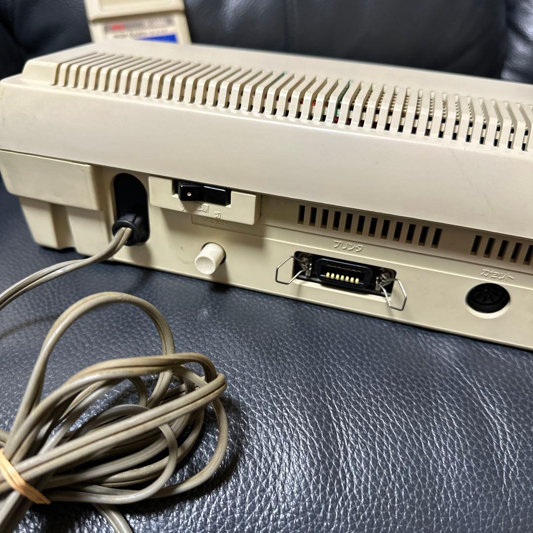 NEC PC-6001 本体 +PC6006.ROM 通電OK 箱付き　ジャンク